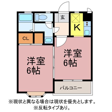 プルミエール西高師の物件間取画像